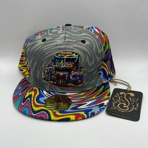 Limited Edition Grassroots California Fitted Hat Size 8 1/4 Further Bus New!